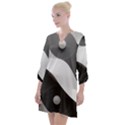 Geometric Design o6 Open Neck Shift Dress View1