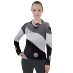 Geometric Design O6 Women s Pique Long Sleeve T-shirt