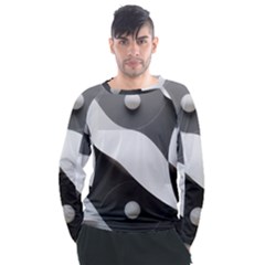 Geometric Design O6 Men s Long Sleeve Raglan T-shirt