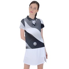 Geometric Design O6 Women s Polo T-shirt