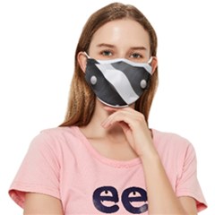 Geometric Design O6 Fitted Cloth Face Mask (adult)