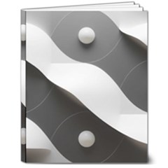 Geometric Design O6 8  X 10  Softcover Notebook