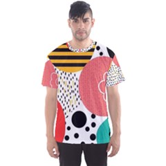 Geometric Design 07 Men s Sport Mesh T-shirt