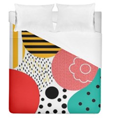 Geometric Design 07 Duvet Cover (queen Size)