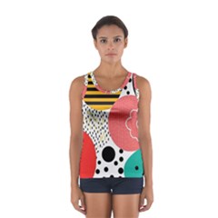 Geometric Design 07 Sport Tank Top  by myclothy