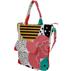 Geometric Design 07 Shoulder Tote Bag