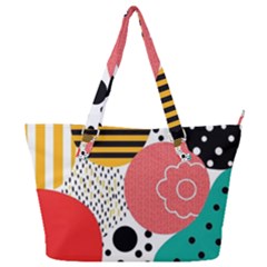 Geometric Design 07 Full Print Shoulder Bag