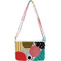 Geometric Design 07 Double Gusset Crossbody Bag View1