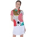 Geometric Design 07 Women s Polo T-Shirt View1