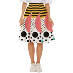 Geometric Design 07 Classic Short Skirt