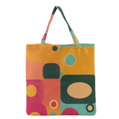 Geometric Design 08 Grocery Tote Bag