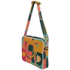 Geometric Design 08 Cross Body Office Bag