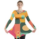 Geometric Design 08 Long Sleeve Tunic  View1