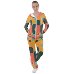 Geometric Design 08 Women s Tracksuit