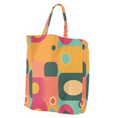 Geometric Design 08 Giant Grocery Tote