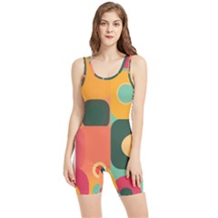 Geometric Design 08 Women s Wrestling Singlet