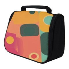 Geometric Design 08 Full Print Travel Pouch (small)