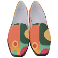 Geometric Design 08 Women s Classic Loafer Heels by myclothy