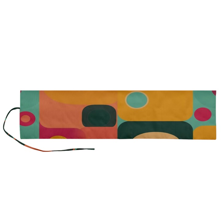 Geometric Design 08 Roll Up Canvas Pencil Holder (L)