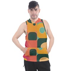 Geometric Design 08 Men s Sleeveless Hoodie by myclothy