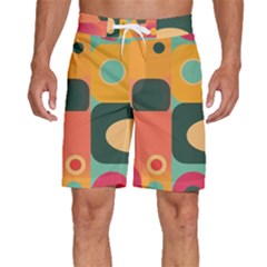 Geometric Design 08 Men s Beach Shorts