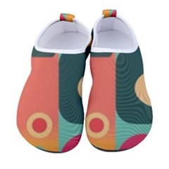 Geometric Design 08 Men s Sock-style Water Shoes