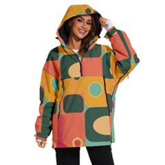 Geometric Design 08 Women s Ski And Snowboard Waterproof Breathable Jacket by myclothy