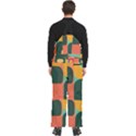 Geometric Design 08 Men s Front Zip Ski And Snowboard Bib Pants View4