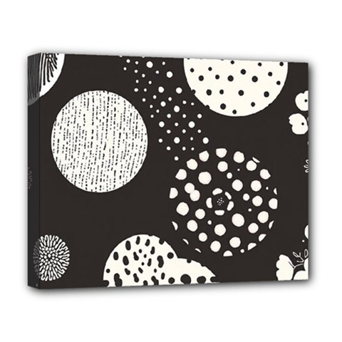 Geometric Design 09 Deluxe Canvas 20  X 16  (stretched)