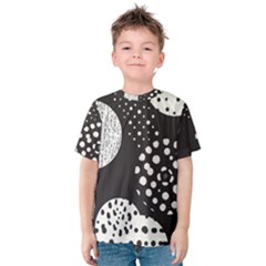 Geometric Design 09 Kids  Cotton T-shirt