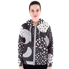 Geometric Design 09 Women s Zipper Hoodie by myclothy