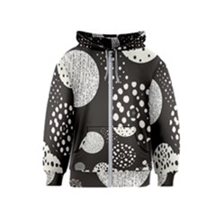 Geometric Design 09 Kids  Zipper Hoodie