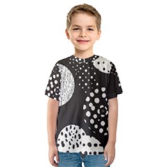 Geometric Design 09 Kids  Sport Mesh T-shirt