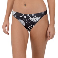 Geometric Design 09 Band Bikini Bottoms