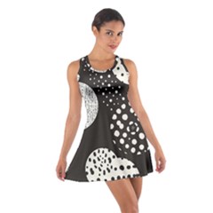 Geometric Design 09 Cotton Racerback Dress