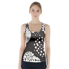 Geometric Design 09 Racer Back Sports Top