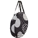 Geometric Design 09 Giant Round Zipper Tote View3