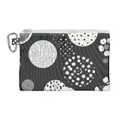 Geometric Design 09 Canvas Cosmetic Bag (large)