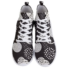 Geometric Design 09 Men s Lightweight High Top Sneakers