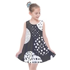 Geometric Design 09 Kids  Summer Dress