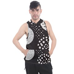 Geometric Design 09 Men s Sleeveless Hoodie