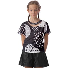 Geometric Design 09 Kids  Front Cut T-shirt