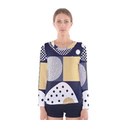 Geometric Design 10 Women s Long Sleeve T-shirt