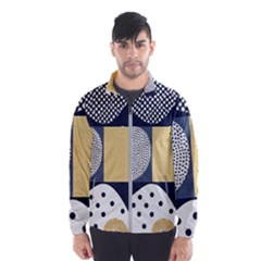 Geometric Design 10 Men s Windbreaker