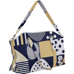 Geometric Design 10 Canvas Crossbody Bag