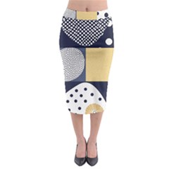 Geometric Design 10 Midi Pencil Skirt