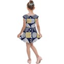 Geometric Design 10 Kids  Cap Sleeve Dress View2