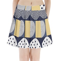 Geometric Design 10 Pleated Mini Skirt