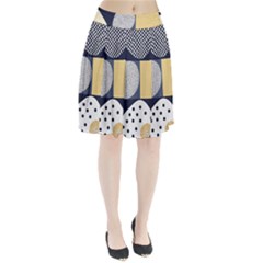 Geometric Design 10 Pleated Skirt