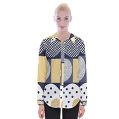 Geometric Design 10 Womens Long Sleeve Shirt